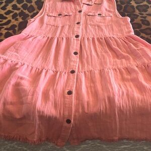 Umgee Rose Button-Front Top